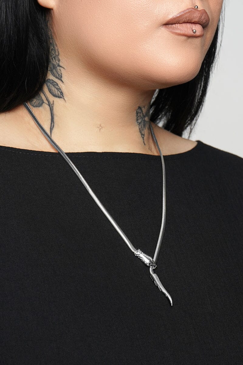 Ouroboros Bolo Necklace Necklace NOCTEX